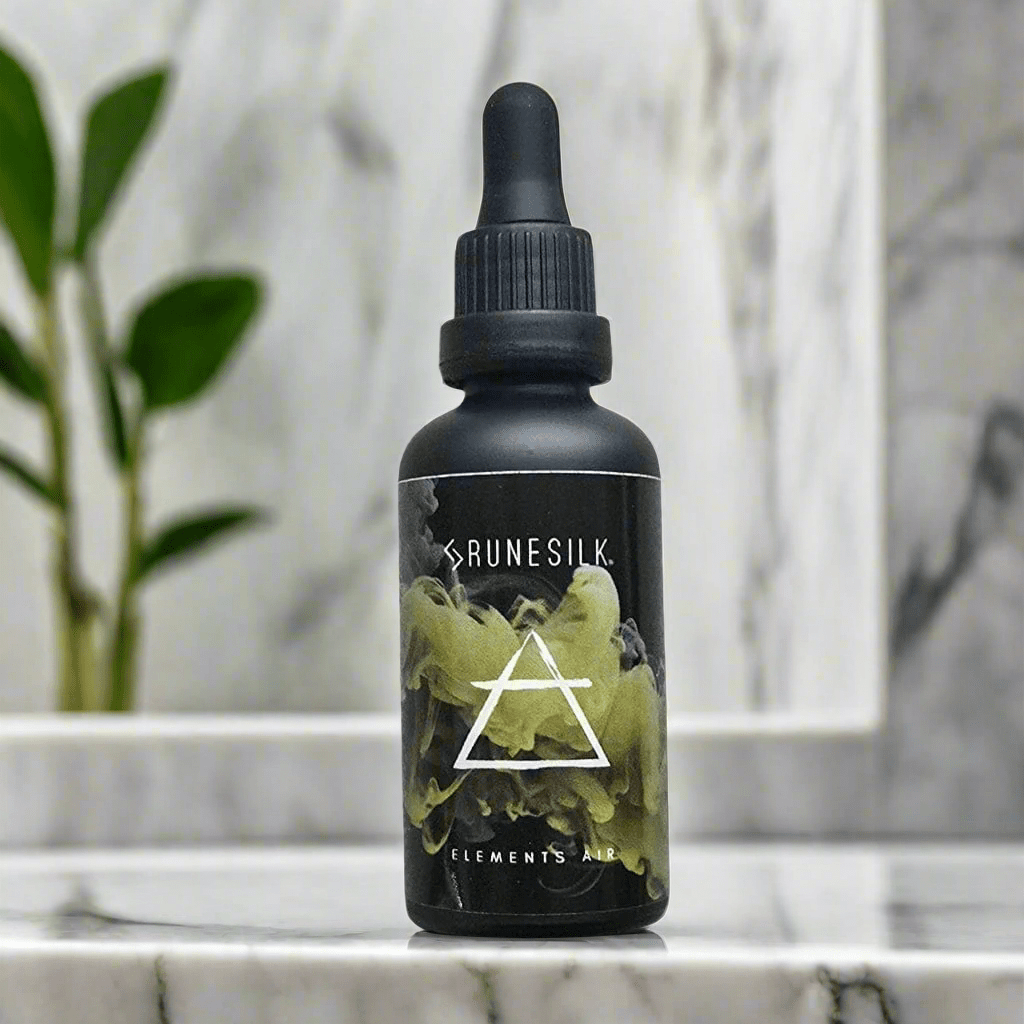 Spearmint, Patchouli, Frankincense & Ho Leaf Elements Air Beard Oil