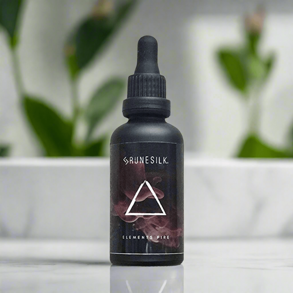 Cinnamon, Vetiver, Juniper Berry, Lavender & Petitgrain Elements Fire Beard Oil