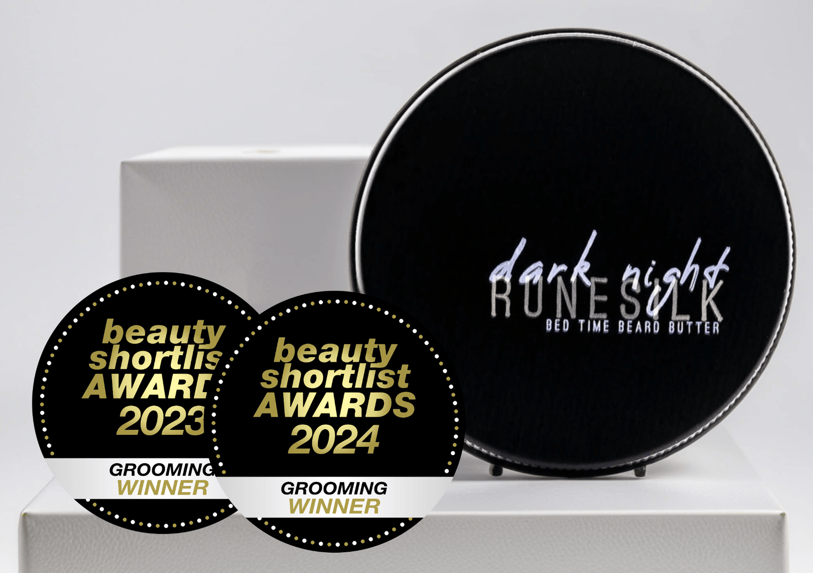 Dark Night Bedtime Beard Butter wins Best Grooming Product at the Beauty Shortlist Awards
