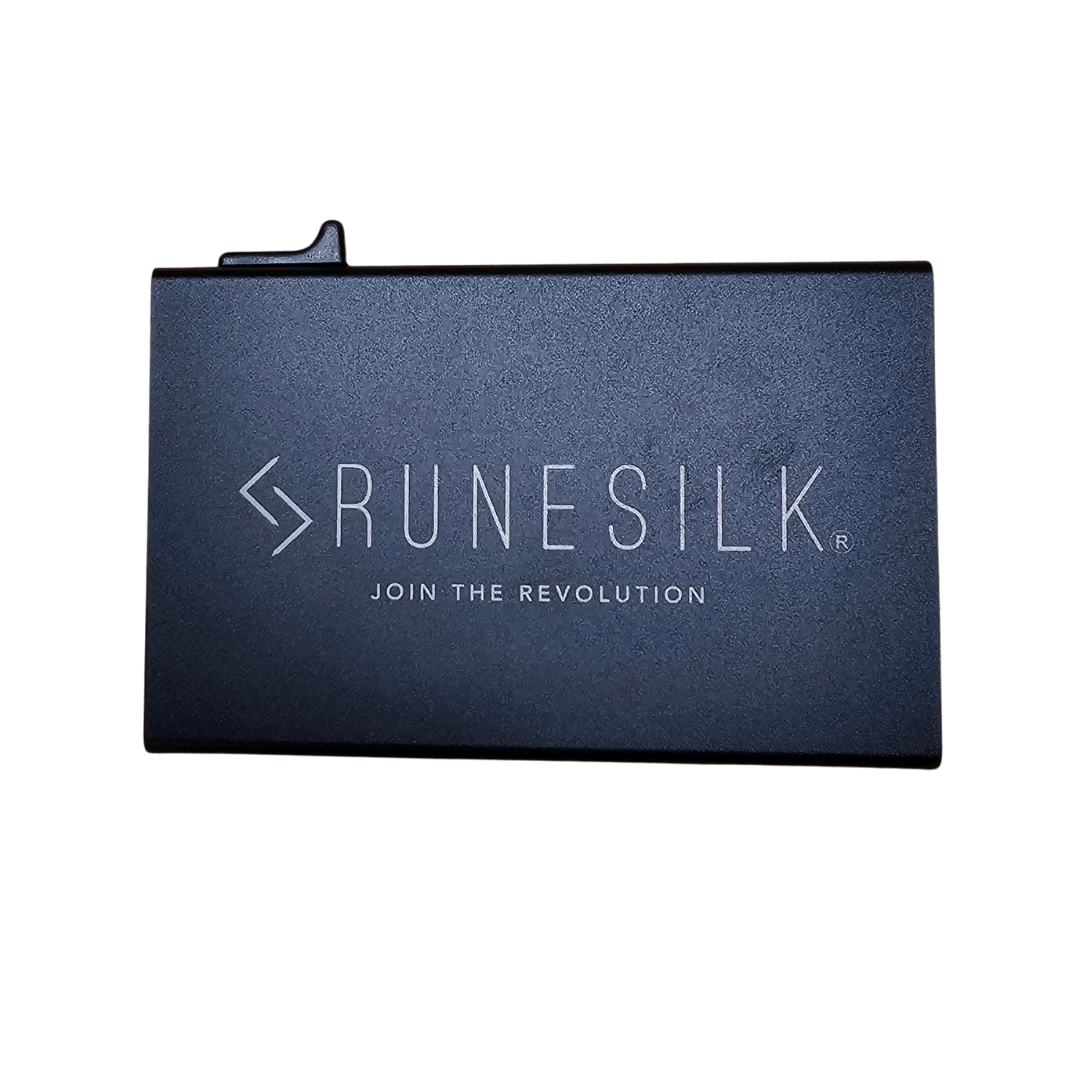 RUNESILK Aluminium NFC Card Wallet (Customisable)