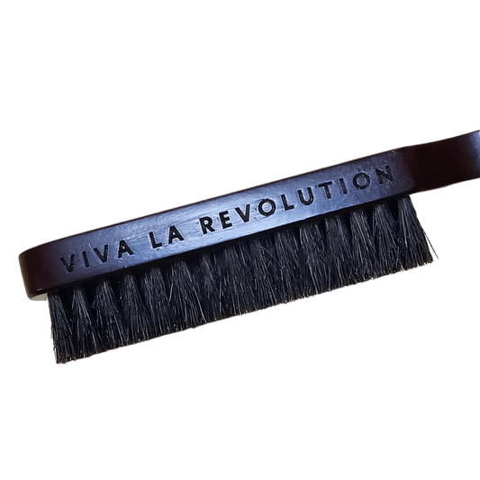 RUNESILK Boar Bristle Beard Brush - Viva La Revolution
