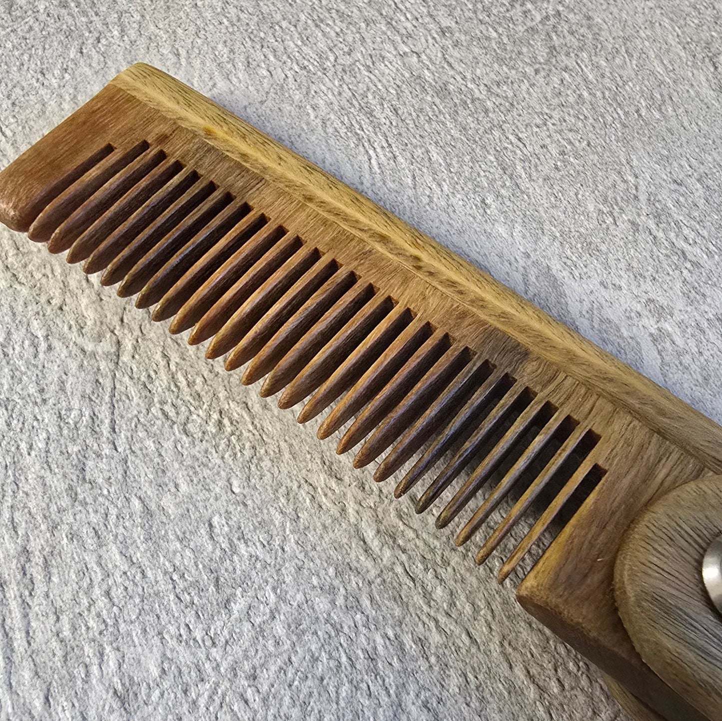 RUNESILK Custom Sandalwood Beard Comb