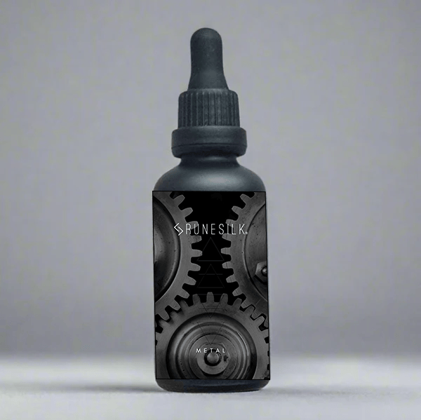 Lemon, Bergamot, Ho Leaf, Frankincense & Patchouli Elements Metal Beard Oil