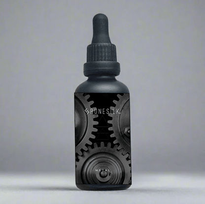 Lemon, Bergamot, Ho Leaf, Frankincense & Patchouli Elements Metal Beard Oil