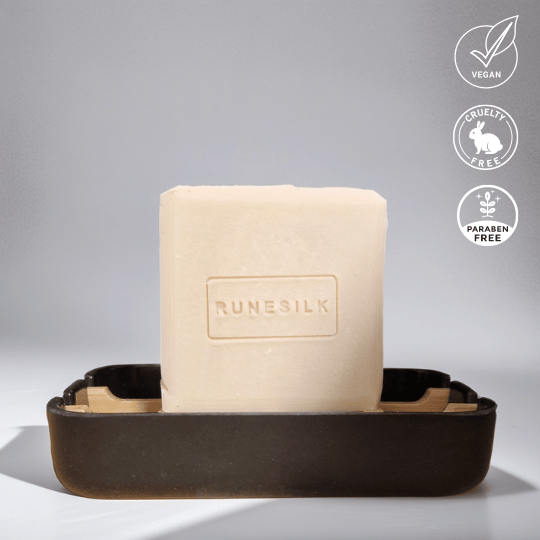 RUNESILK Organic Handmade Beard Soap, 120g
